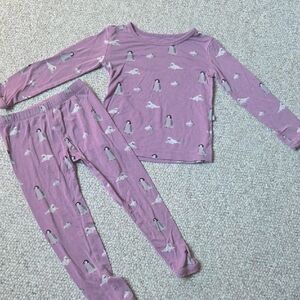 Kyte BABY Mulberry Antarctic Kids Pajama Set